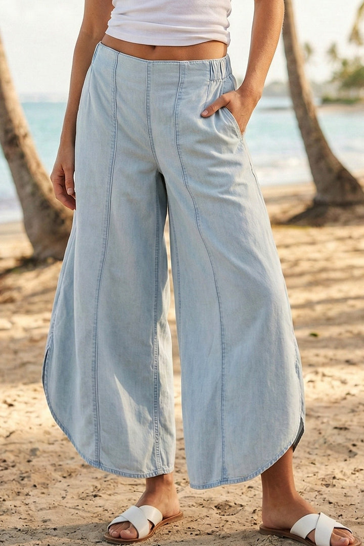 Tulip Edge Pull-On Jeans