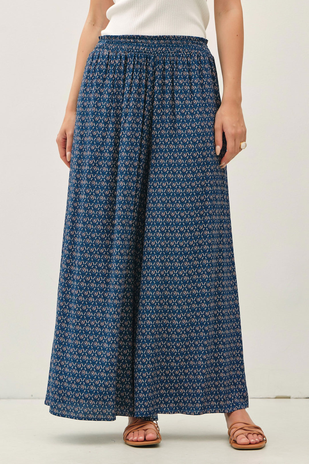 Paisley Printed Palazzo Pants