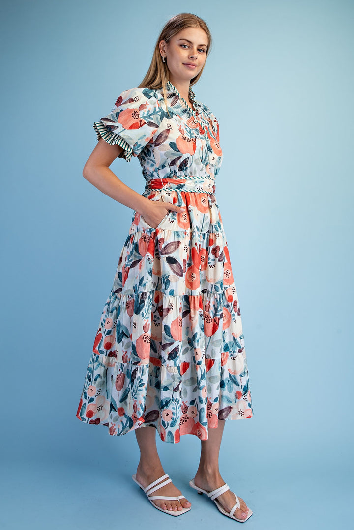 Garden Stroll Midi Dress
