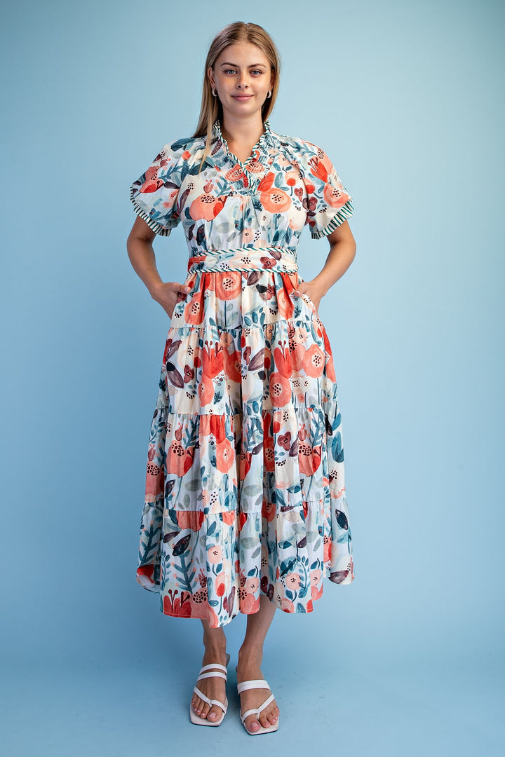 Garden Stroll Midi Dress