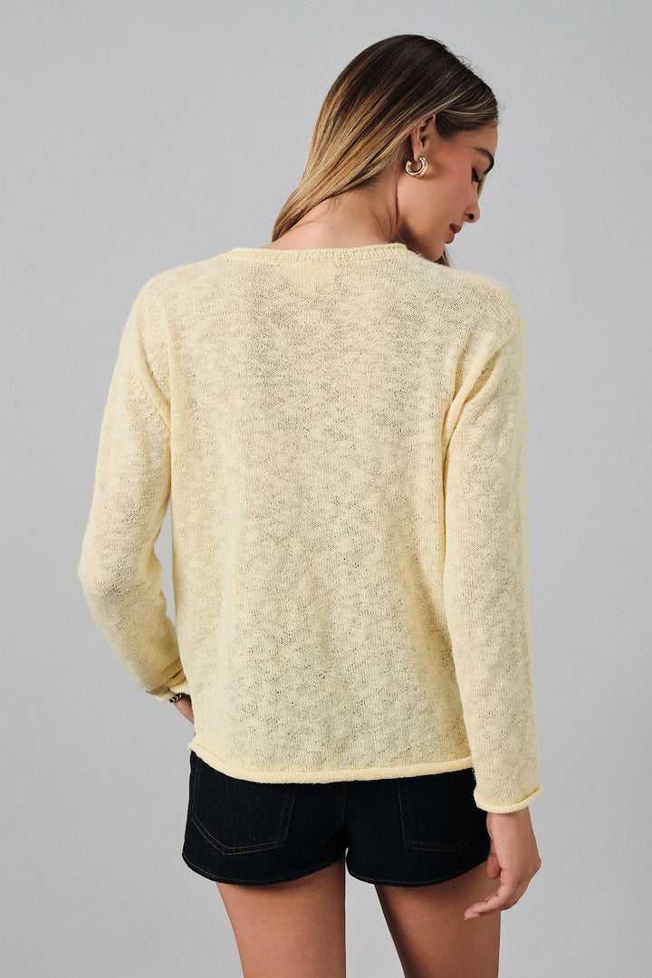 Olive You Lightweight Sweater