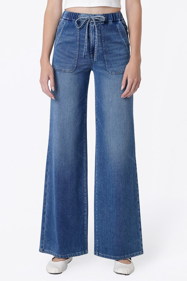 Vervet Vintage Flare Knit Jeans