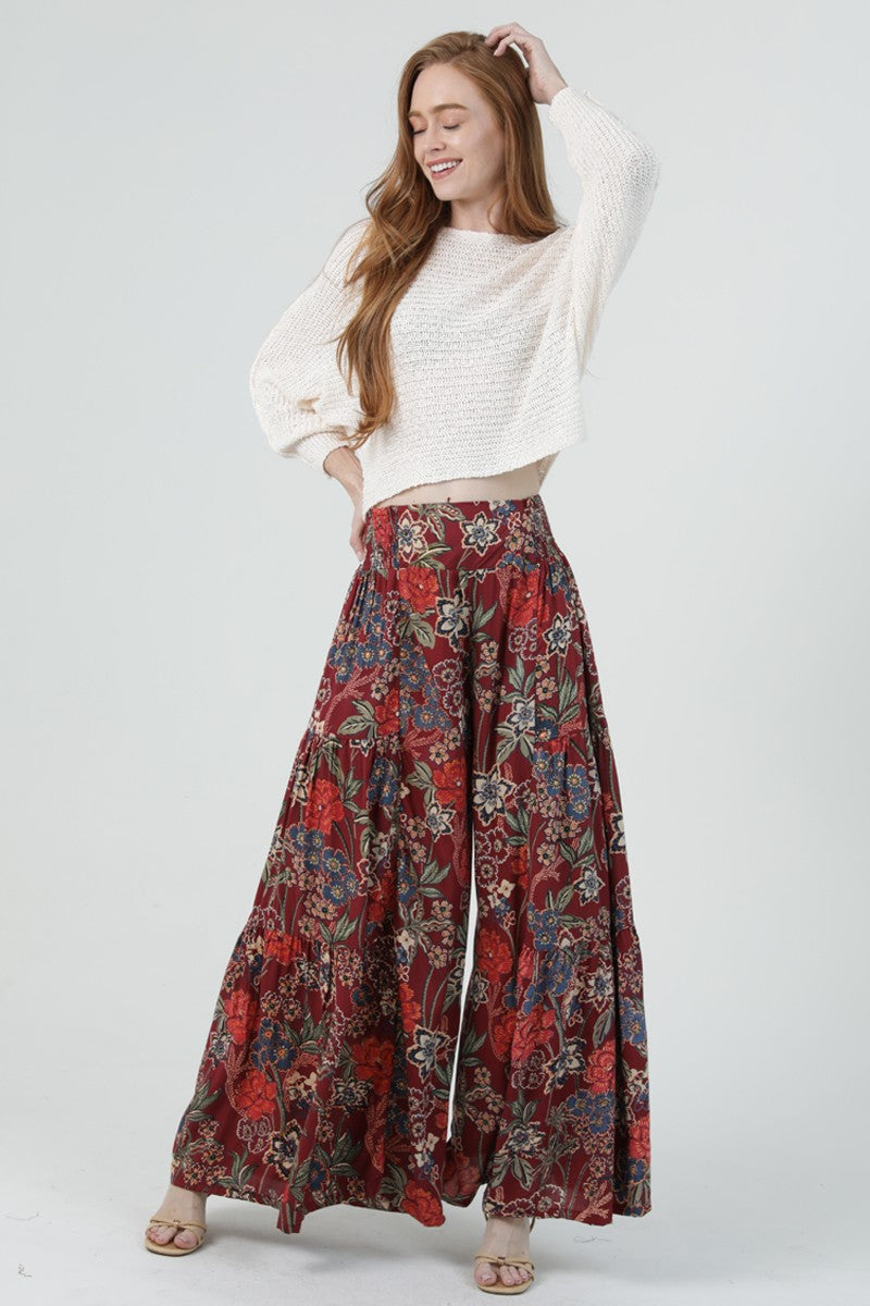 Boho Rhythm Wide Leg Pants