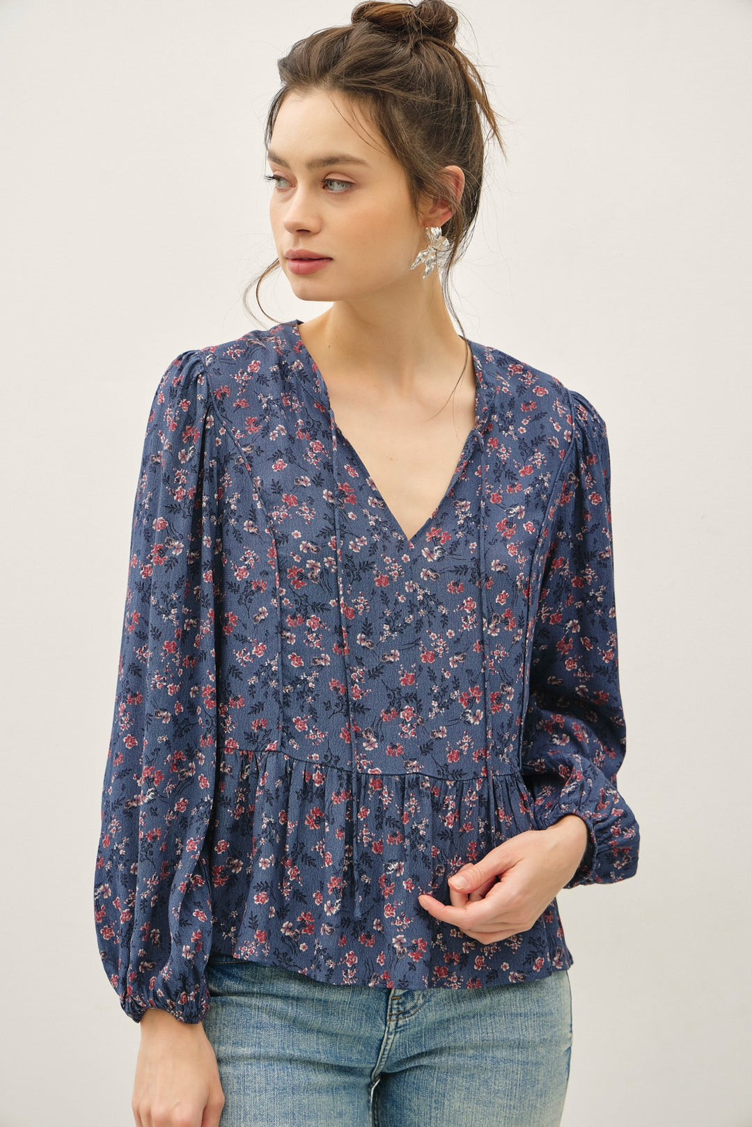 Pretty Blooms Chiffon Blouse