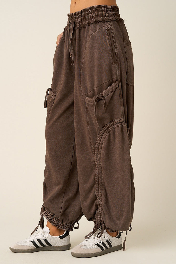 French Terry Boho Ballon Pants
