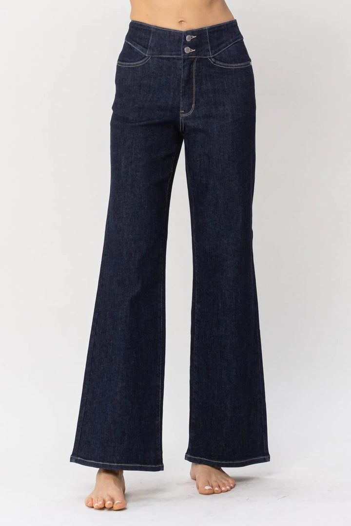 Judy Blue Wide Leg Jeans
