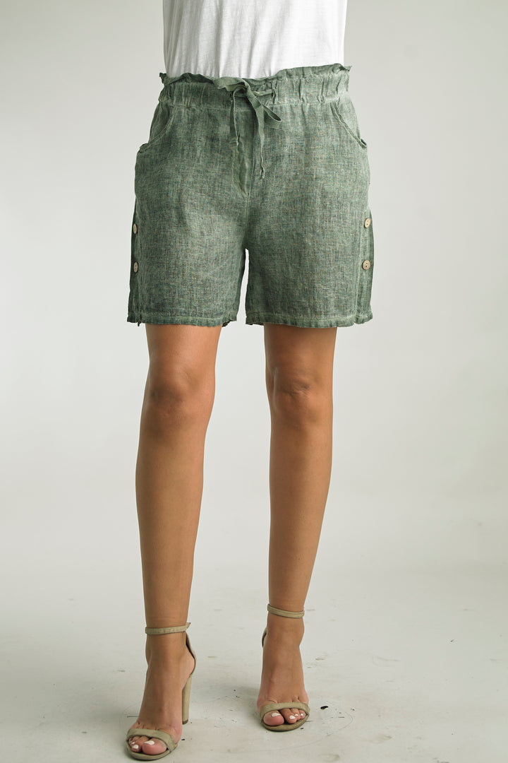 Tempo Paris Linen Shorts