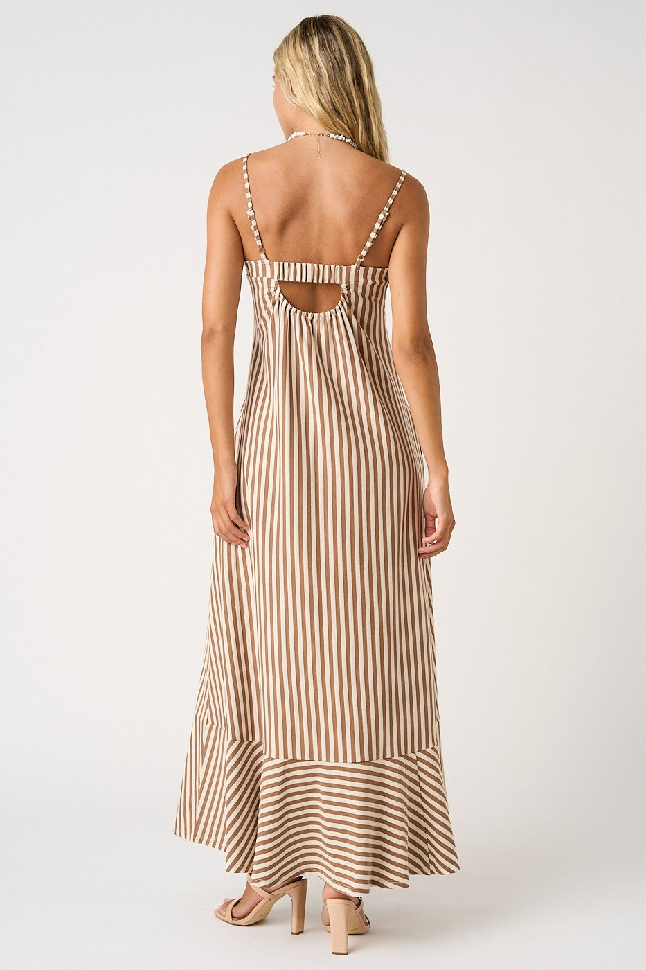 Sunbeam Striped Maxi Dress