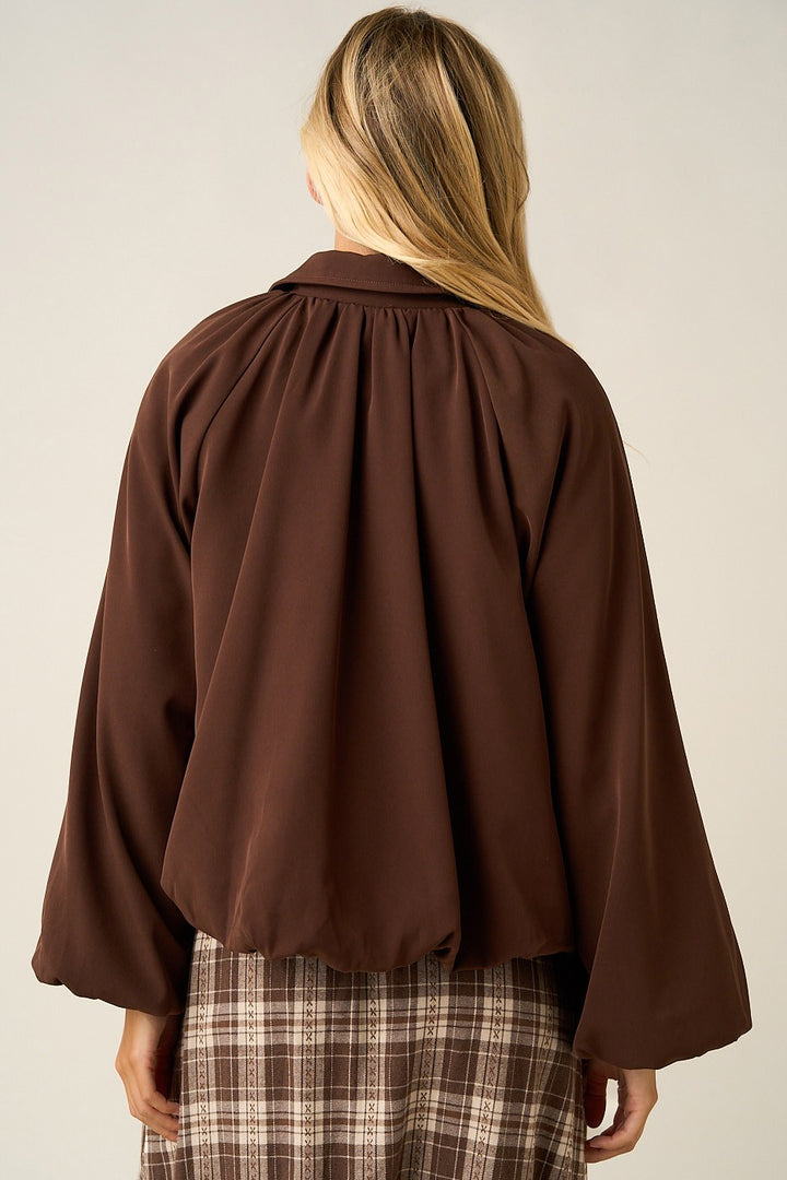 Free Spirit Bubble Zip Up Jacket