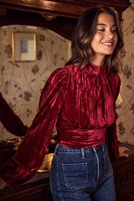 Velvet Allure Top