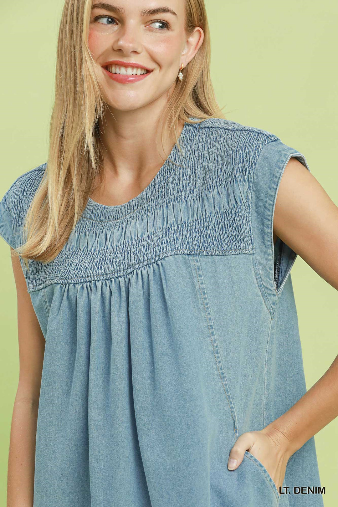 Umgee Denim Days Dress