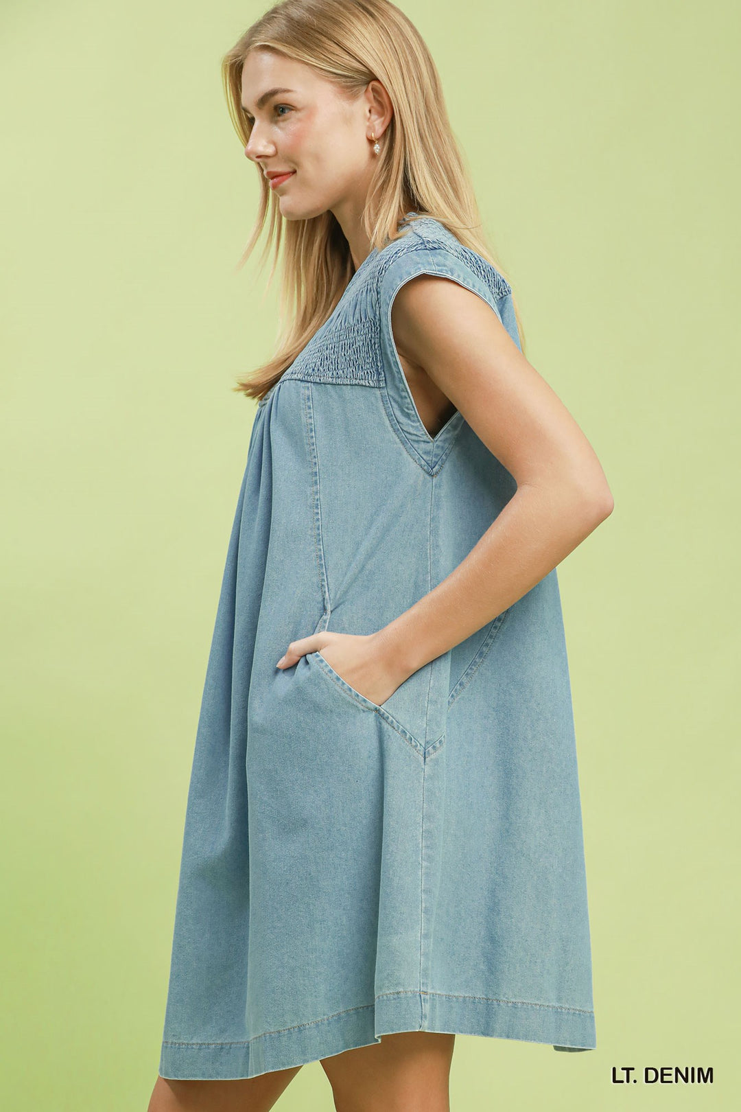 Umgee Denim Days Dress
