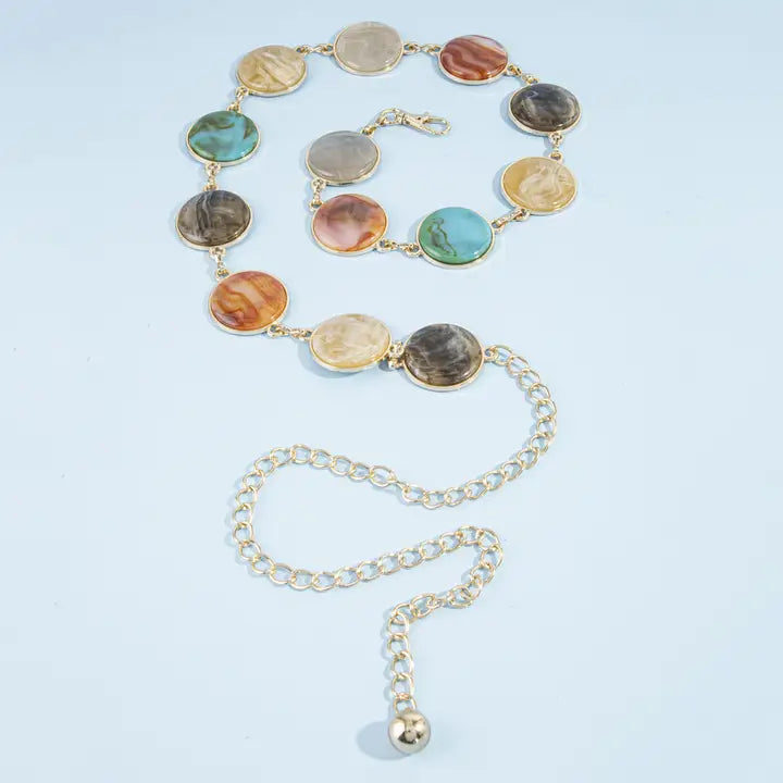 Stone Chain Belt