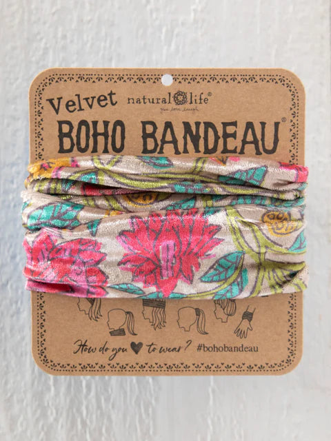Velvet Boho Bandeau® Headband