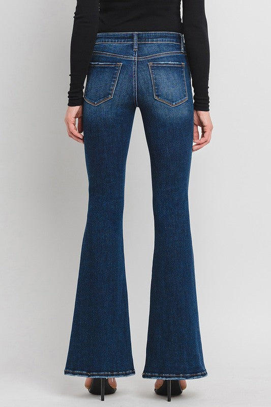 Vervet Mid-Rise Flare Jeans
