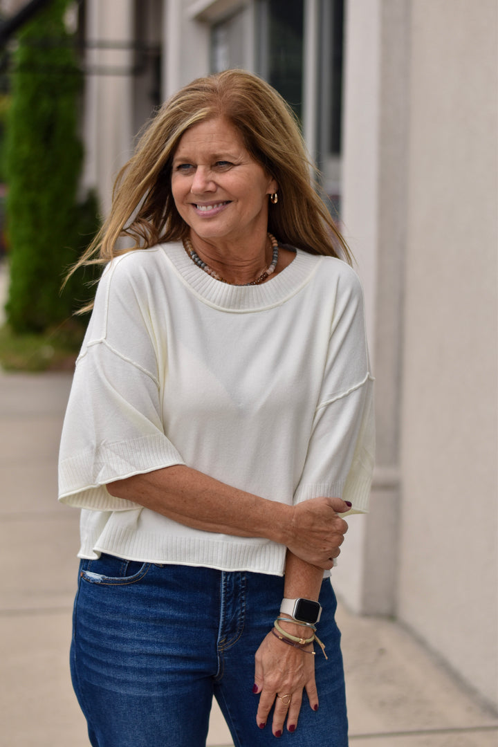 Cozy Muse Mock Neck Sweater