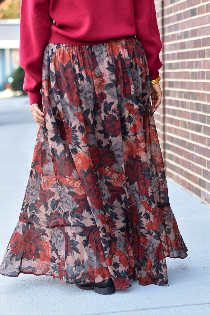 Winter Bloom Skirt