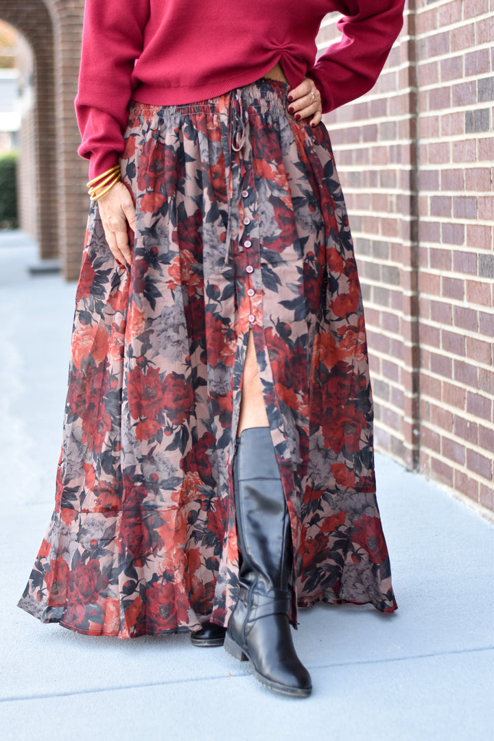 Winter Bloom Skirt