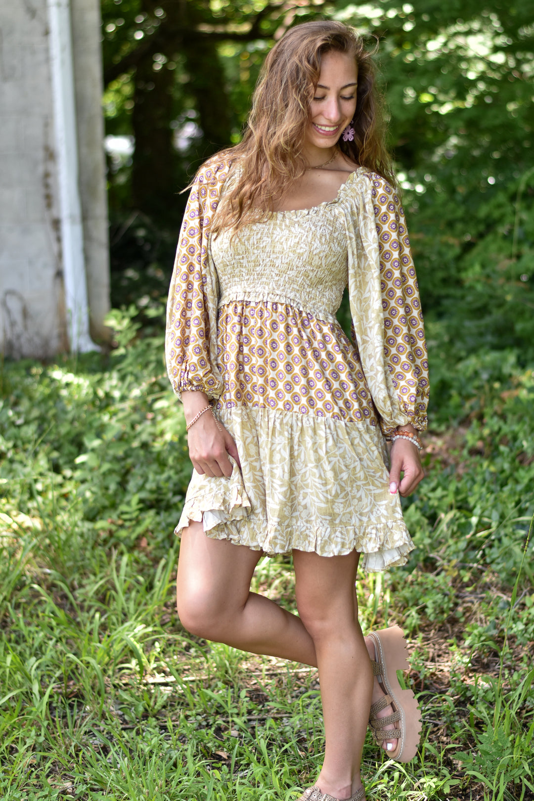 Sunset Bloom Dress