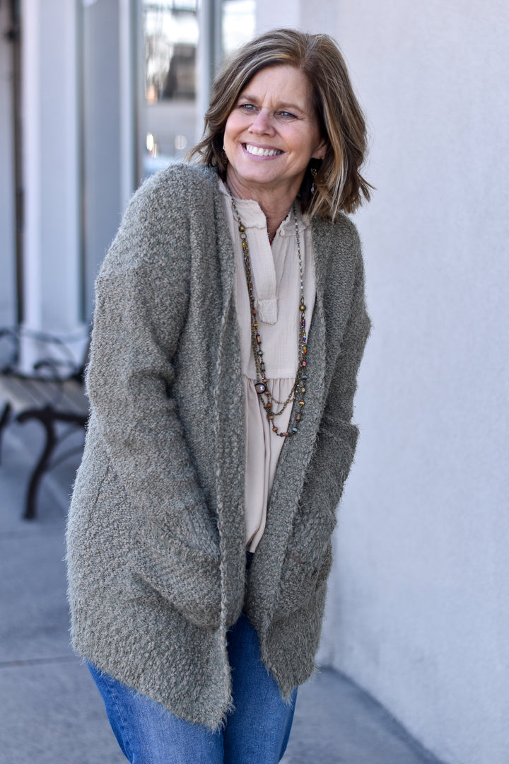 Alicia Cozy Cardigan Sweater