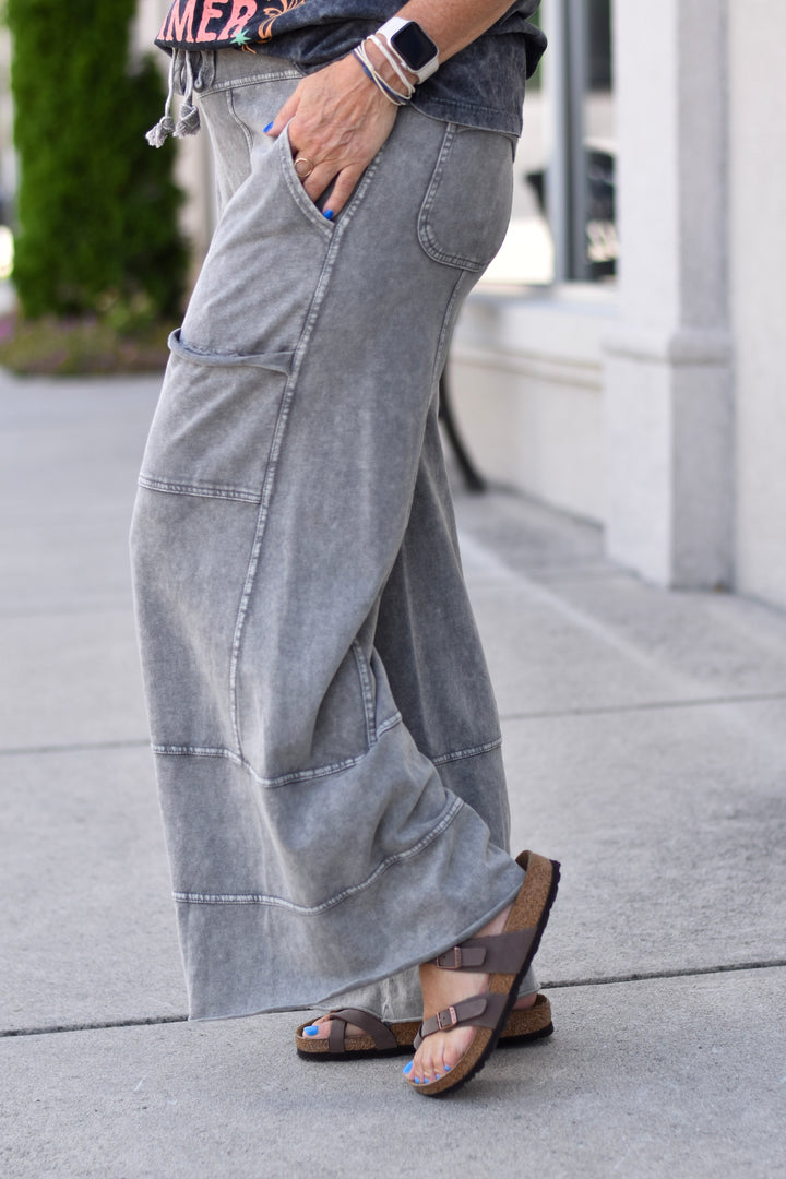 Easel's Make A Move Terry Pants