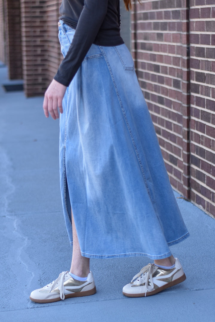 Tempo Paris Denim Skirt