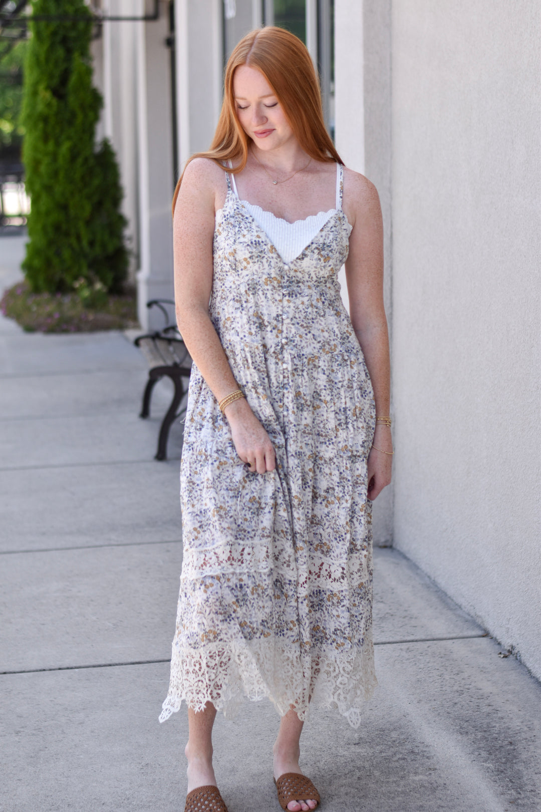 Wildflower Romance Tiered Dress
