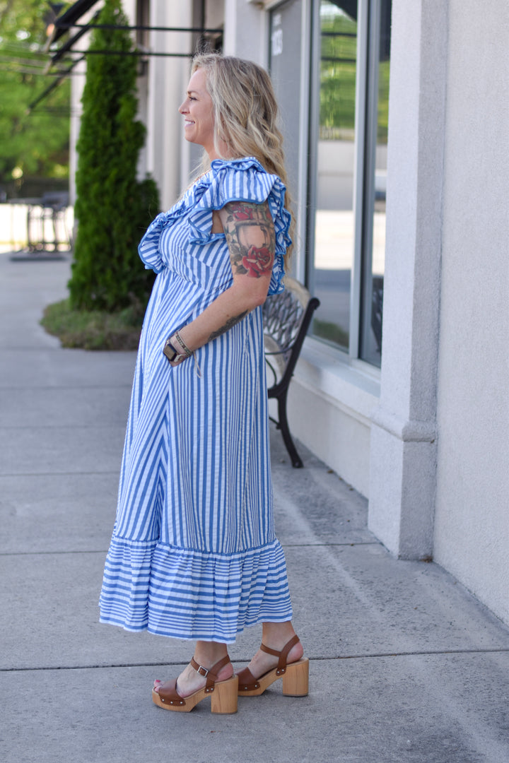 Coastal Breeze Midi Dress