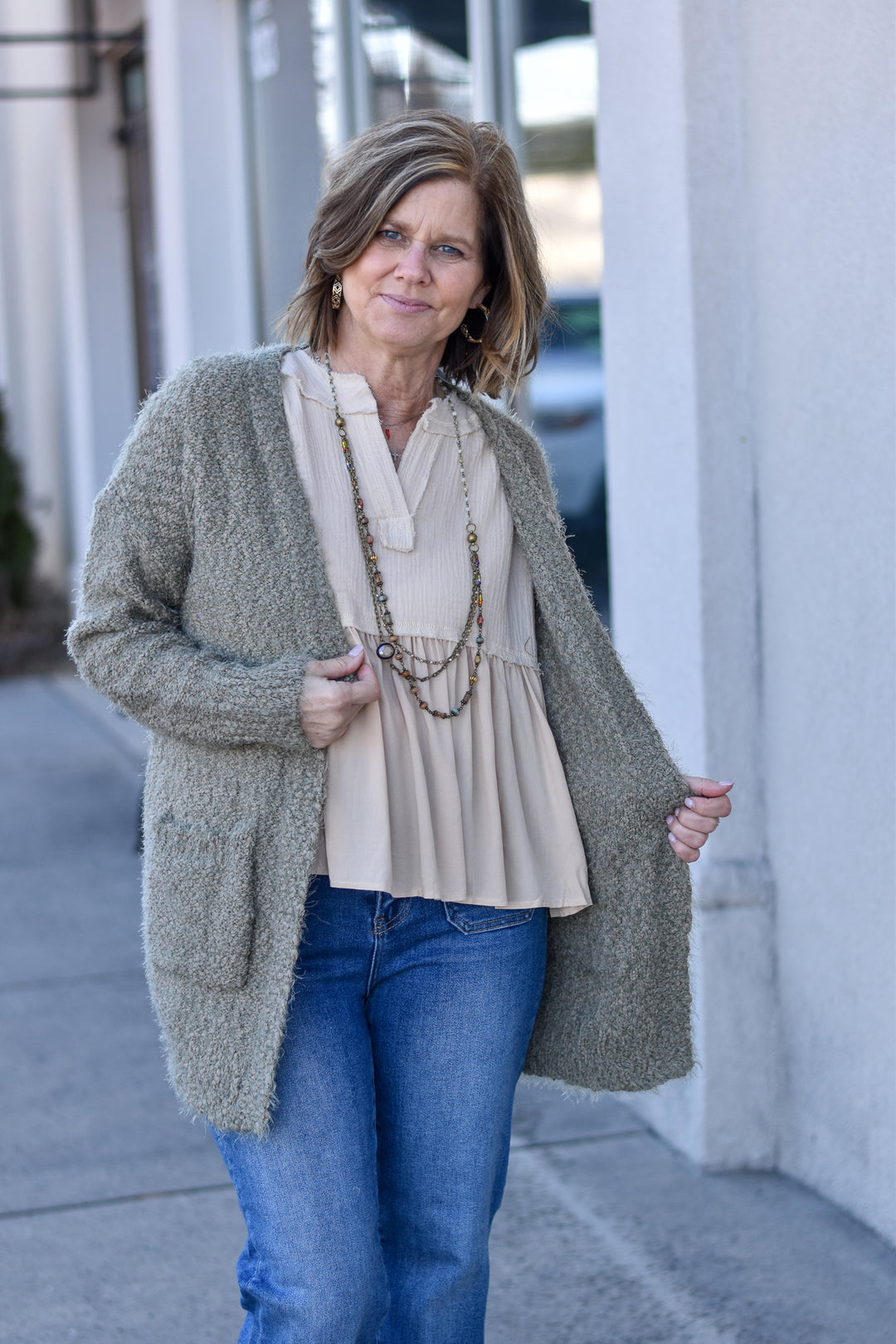 Alicia Cozy Cardigan Sweater