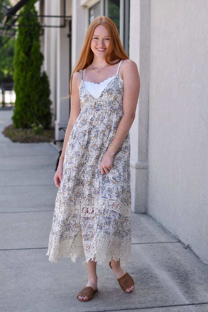 Wildflower Romance Tiered Dress