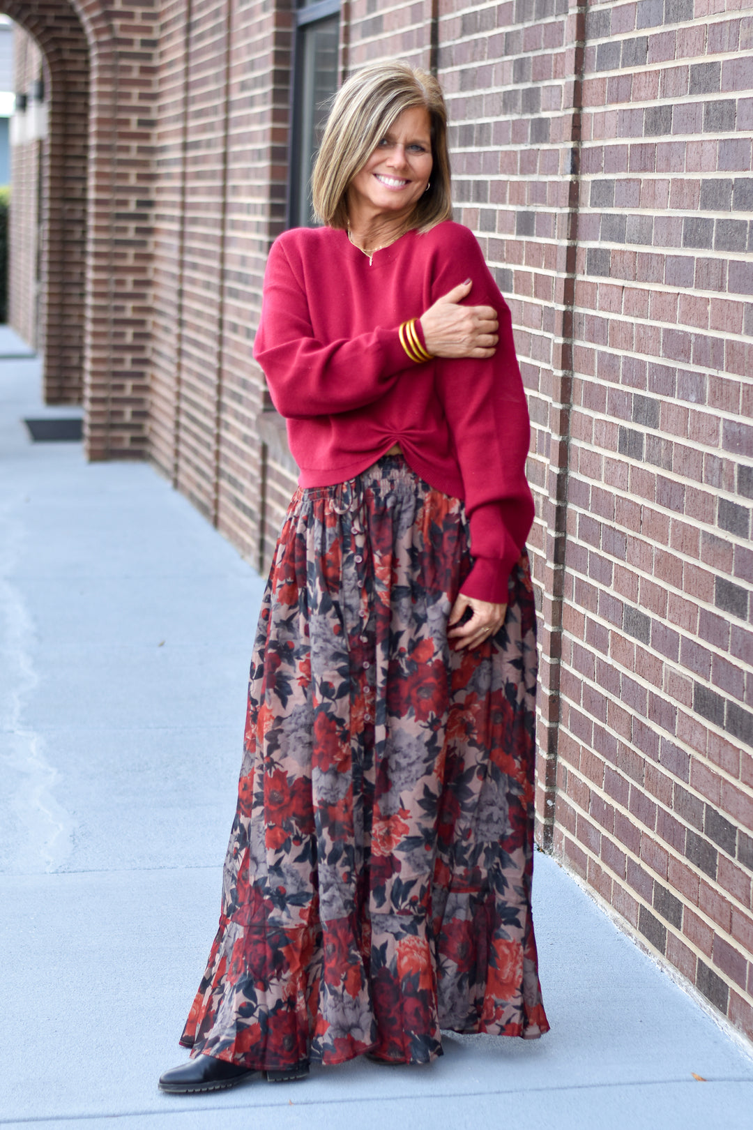 Winter Bloom Skirt