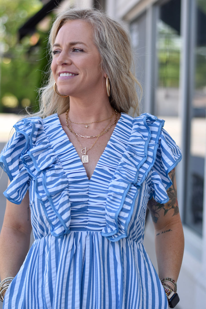 Coastal Breeze Midi Dress