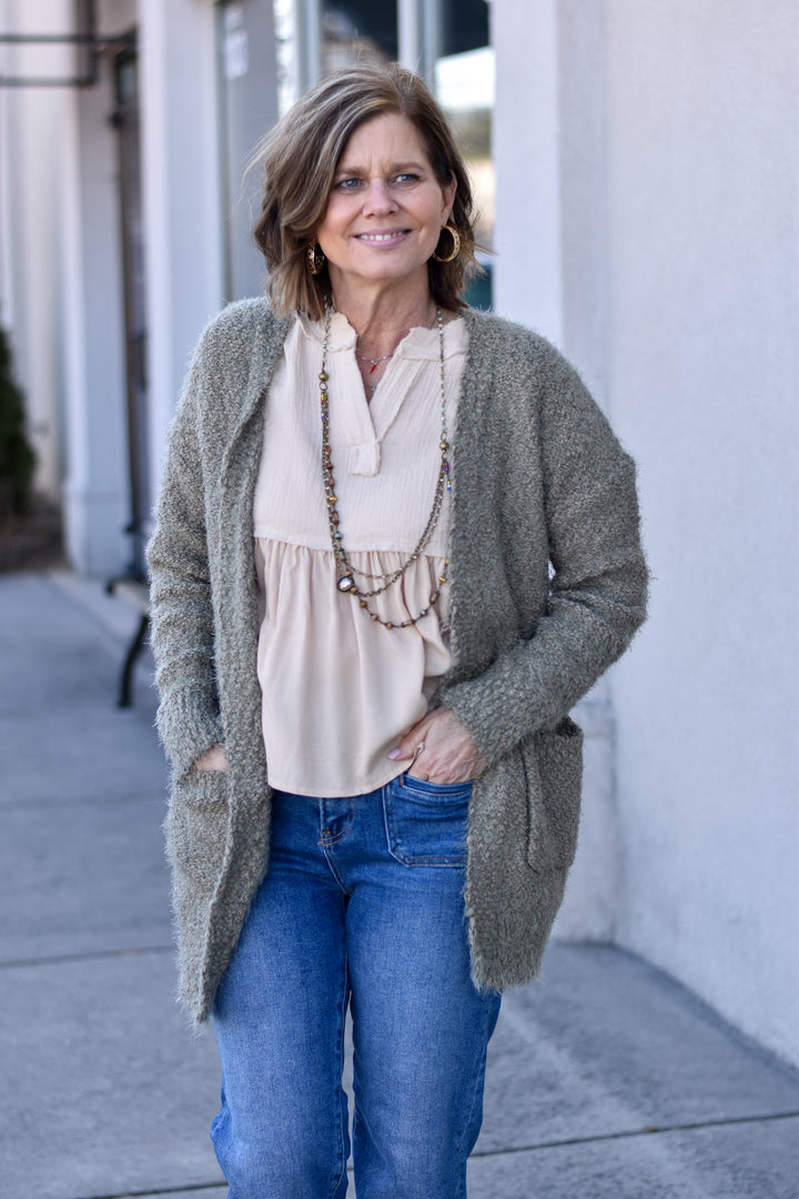 Alicia Cozy Cardigan Sweater