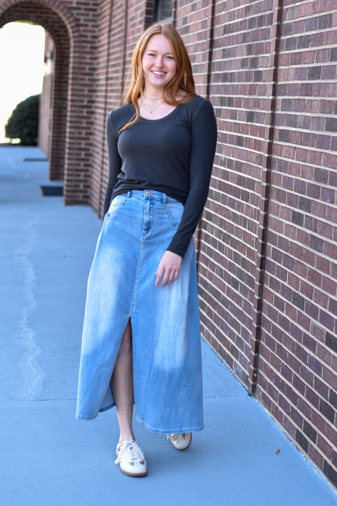 Tempo Paris Denim Skirt