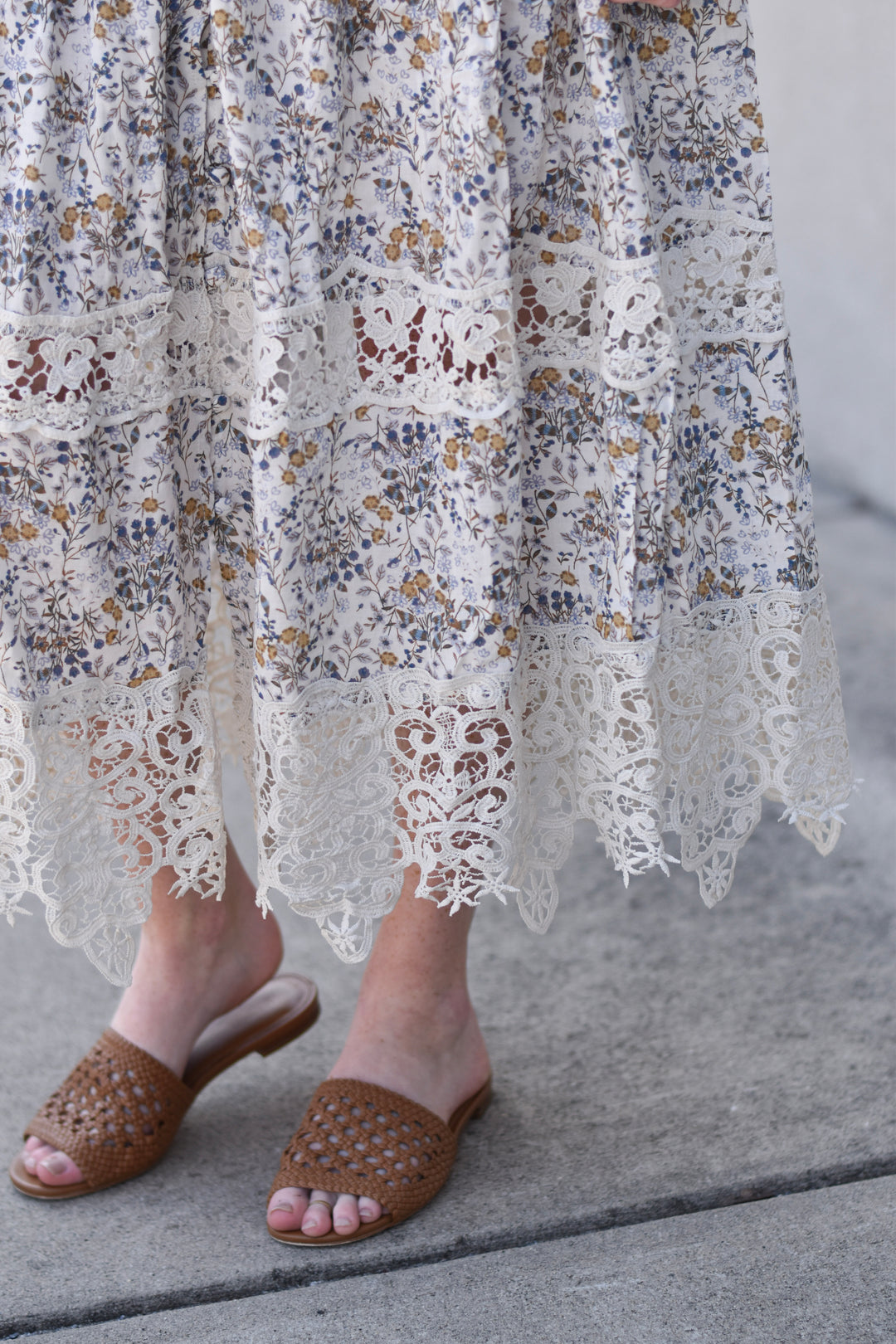 Wildflower Romance Tiered Dress
