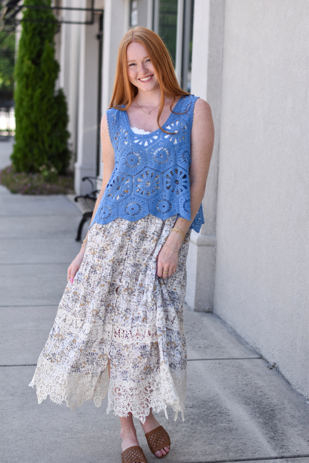 Wildflower Romance Tiered Dress