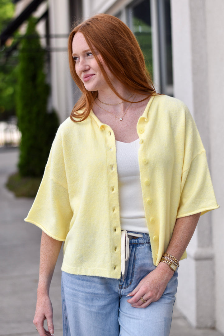 Summer Nights Elbow Sleeve Cardigan
