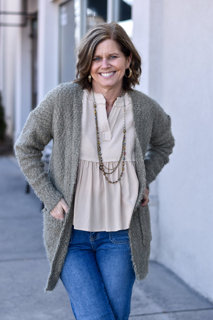 Alicia Cozy Cardigan Sweater