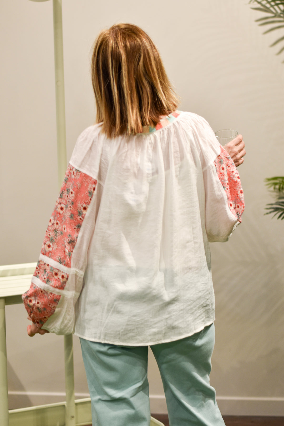 Lizzy Embroidered Top