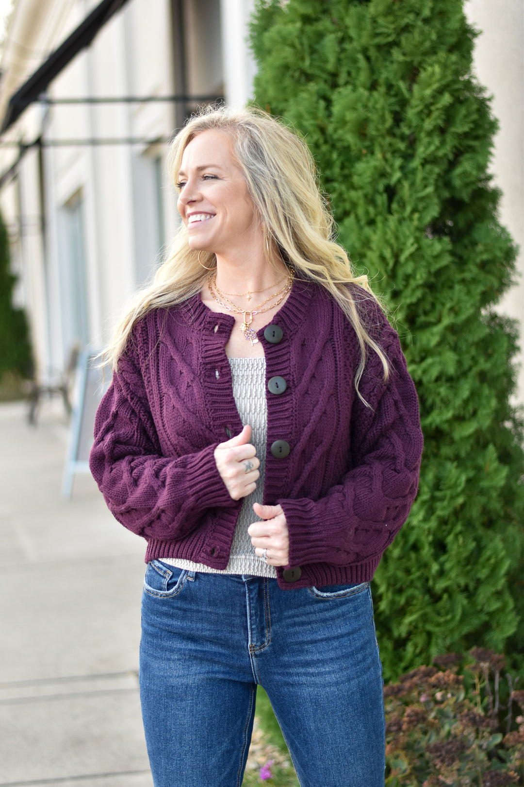 Heritage Cable Sweater Cardigan