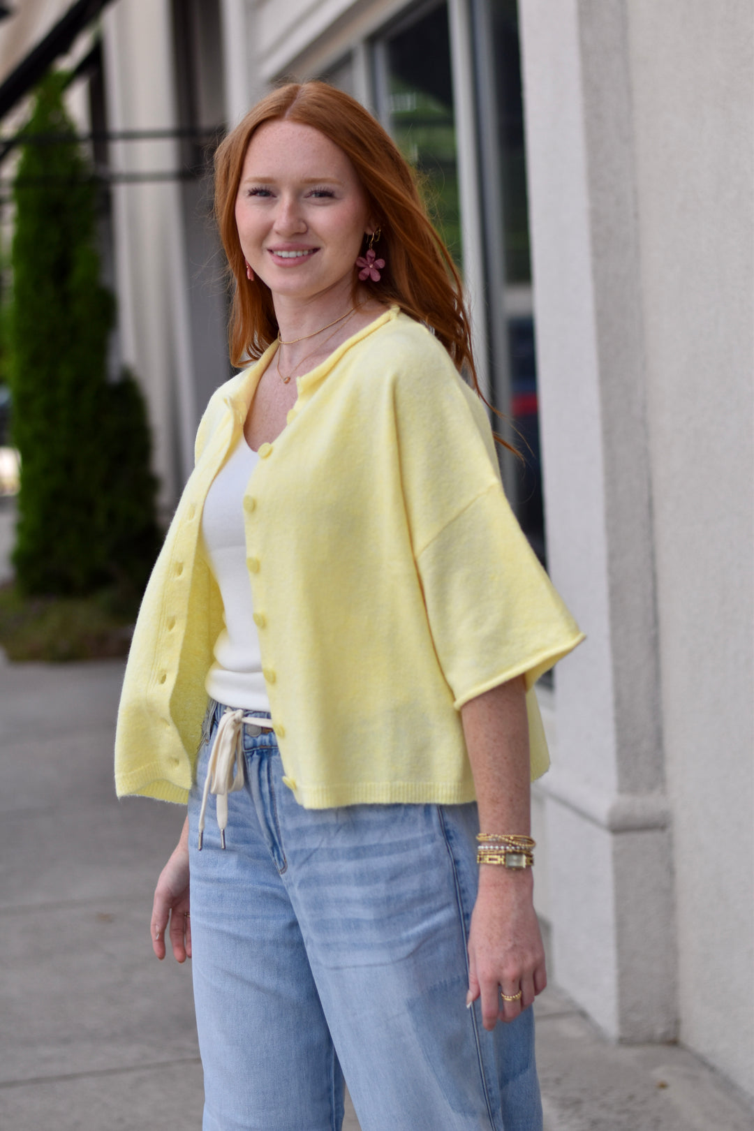 Summer Nights Elbow Sleeve Cardigan