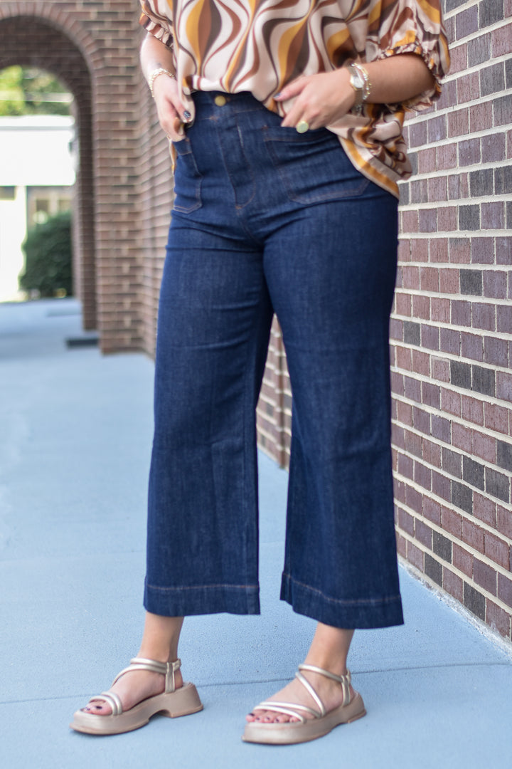 Soft Washed Straight Leg Jeans