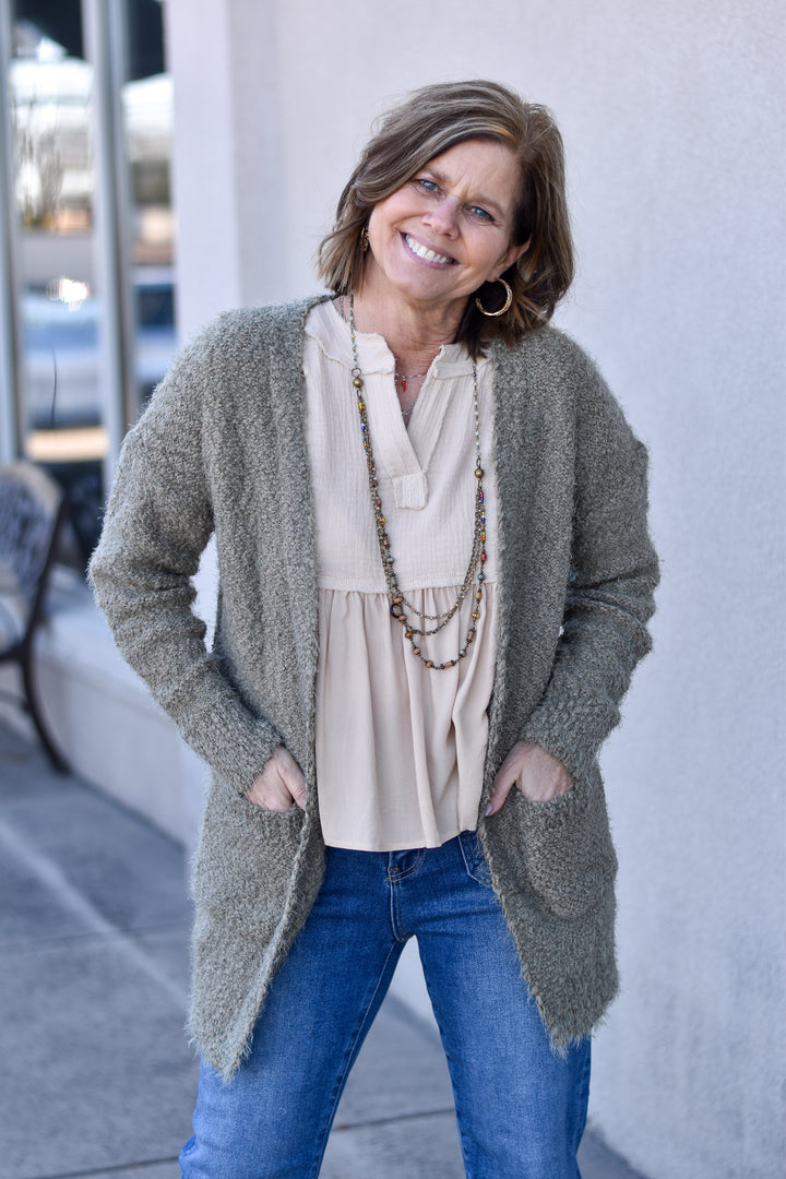 Alicia Cozy Cardigan Sweater