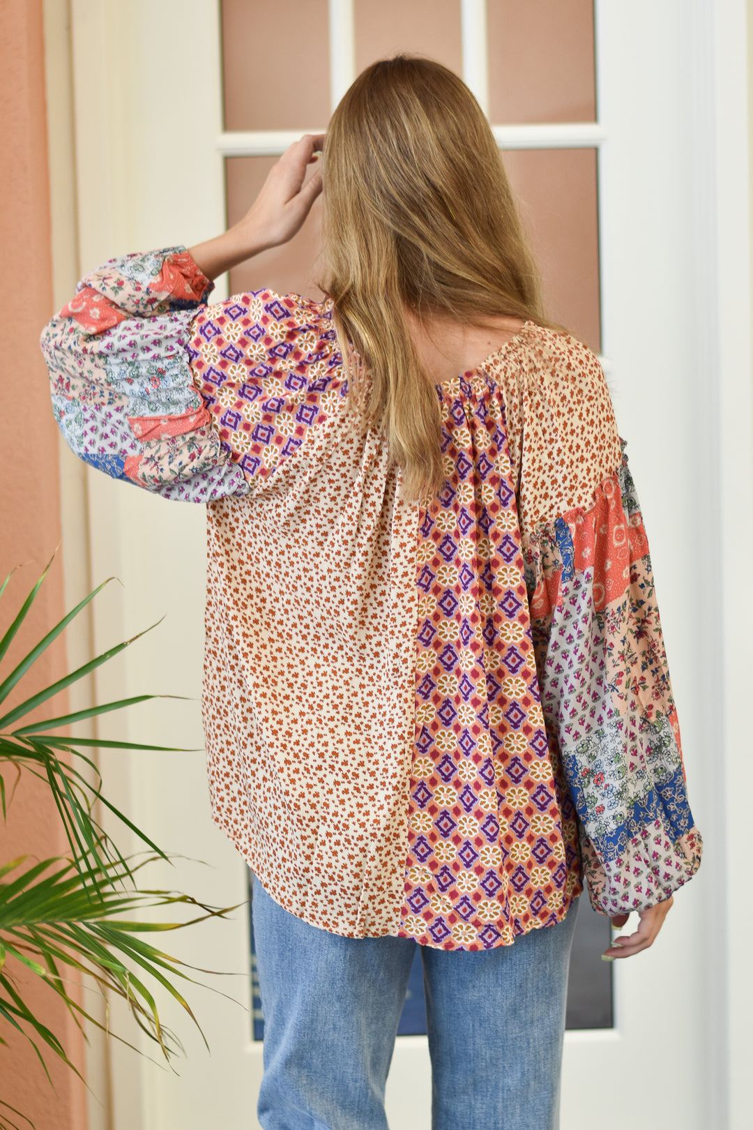 Boho Challis Blouse