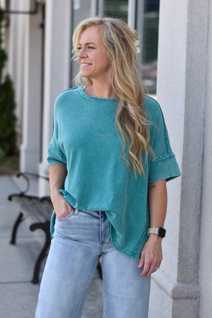 Easel Mineral Wash Easy Tee