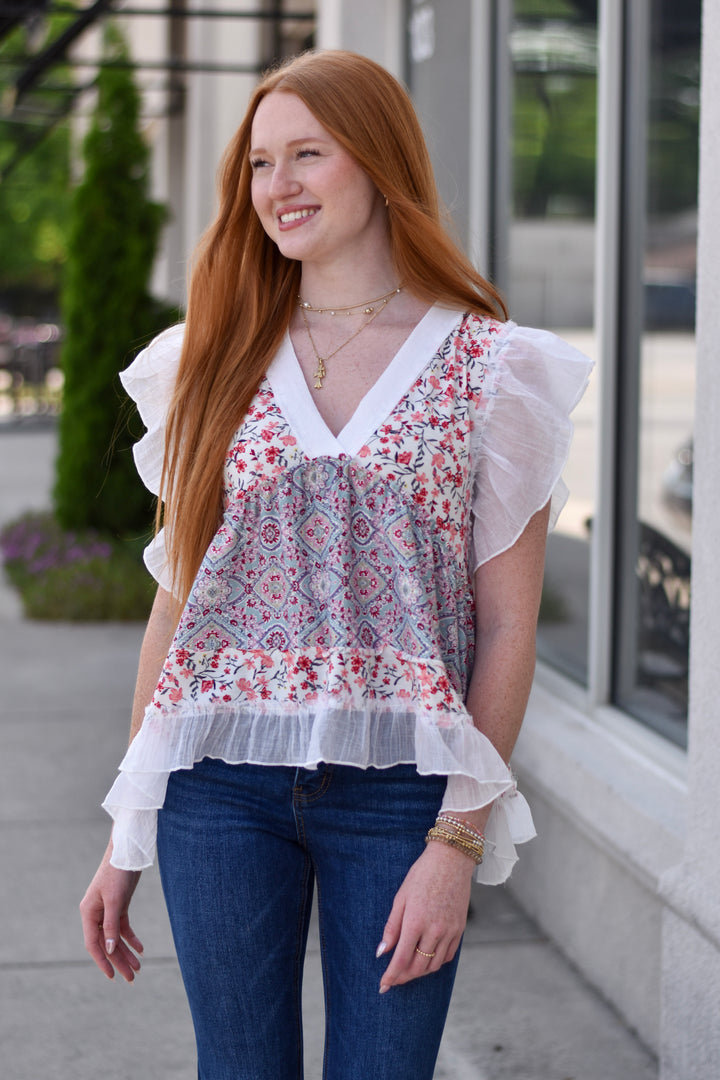 Petal & Promise Top