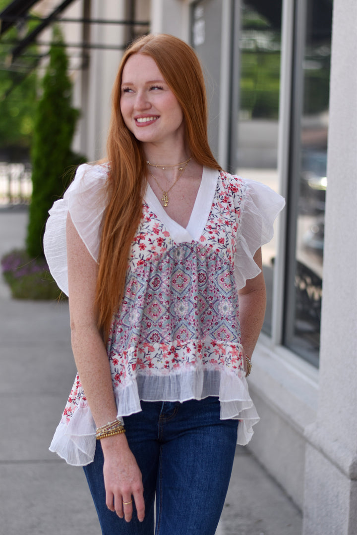 Petal & Promise Top