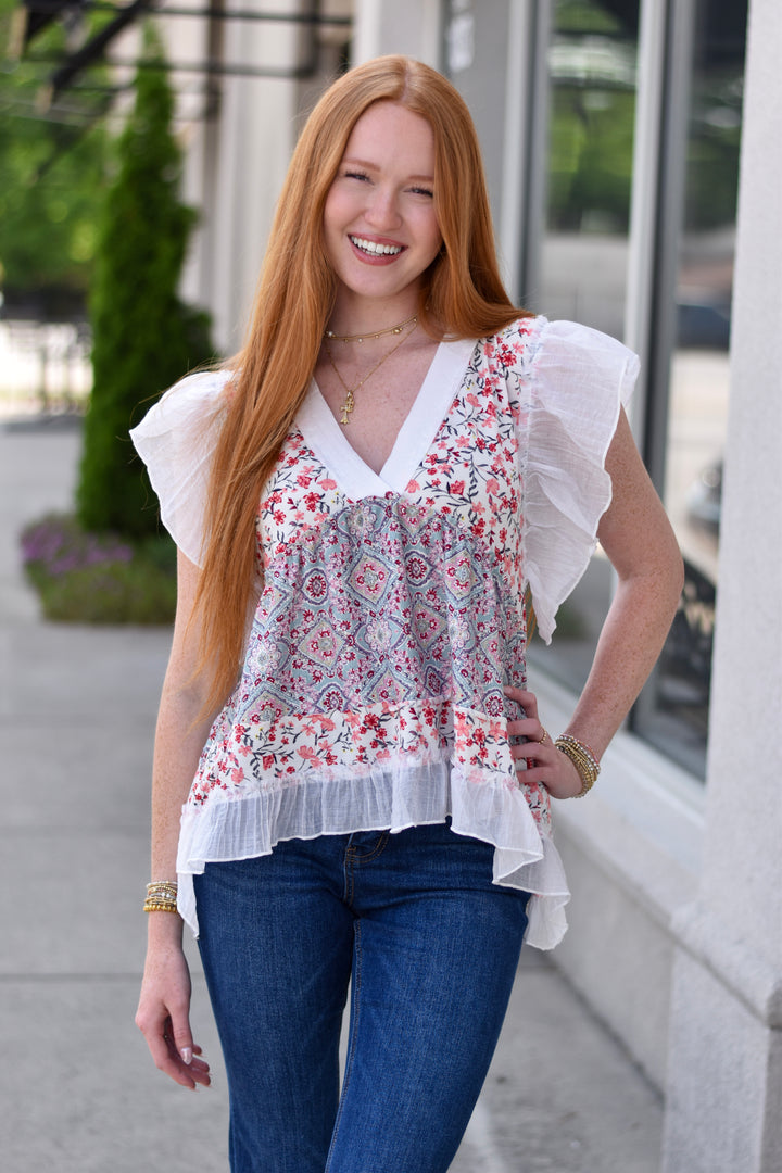 Petal & Promise Top