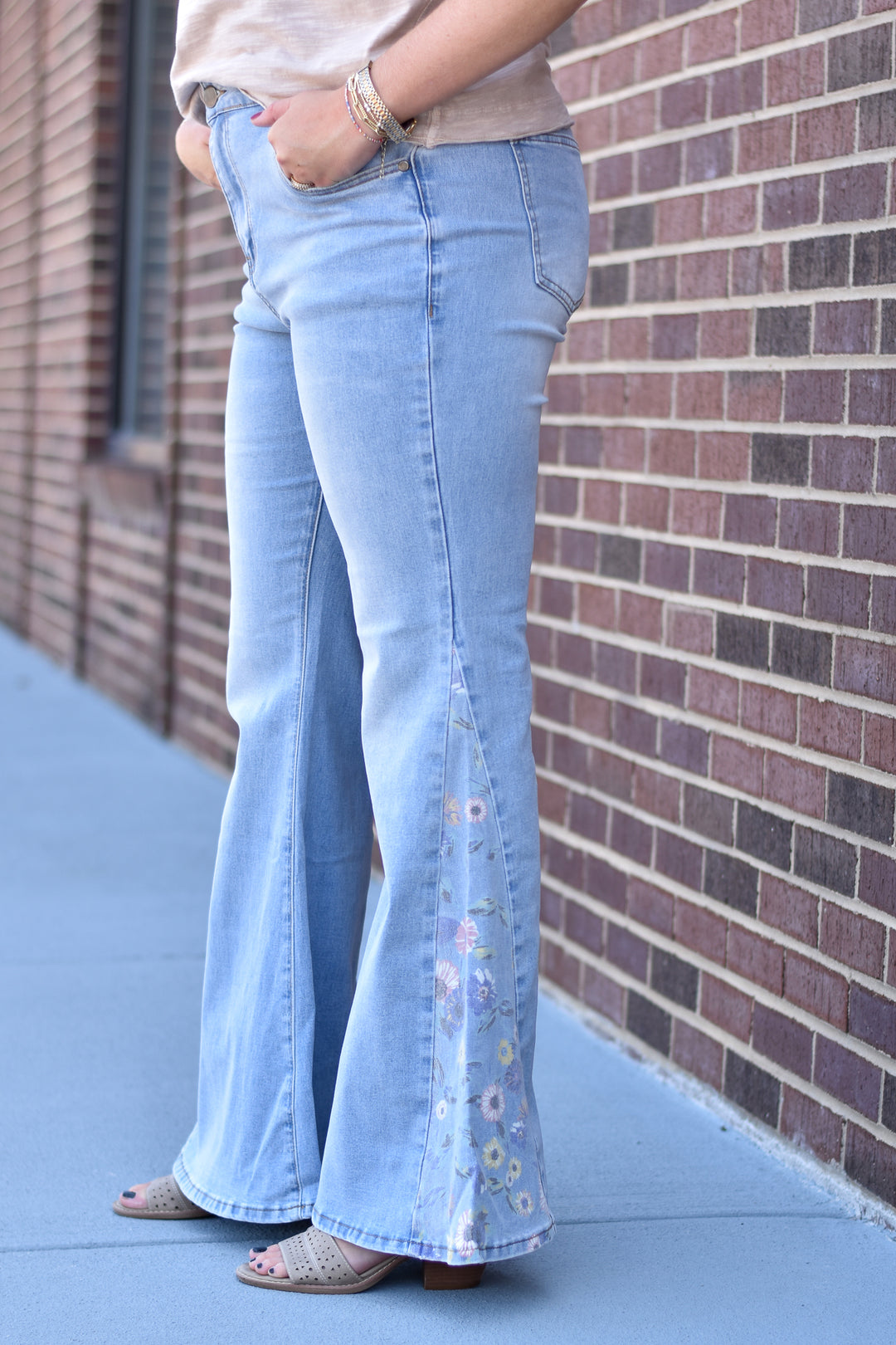 Wildflower Way Flare Jeans