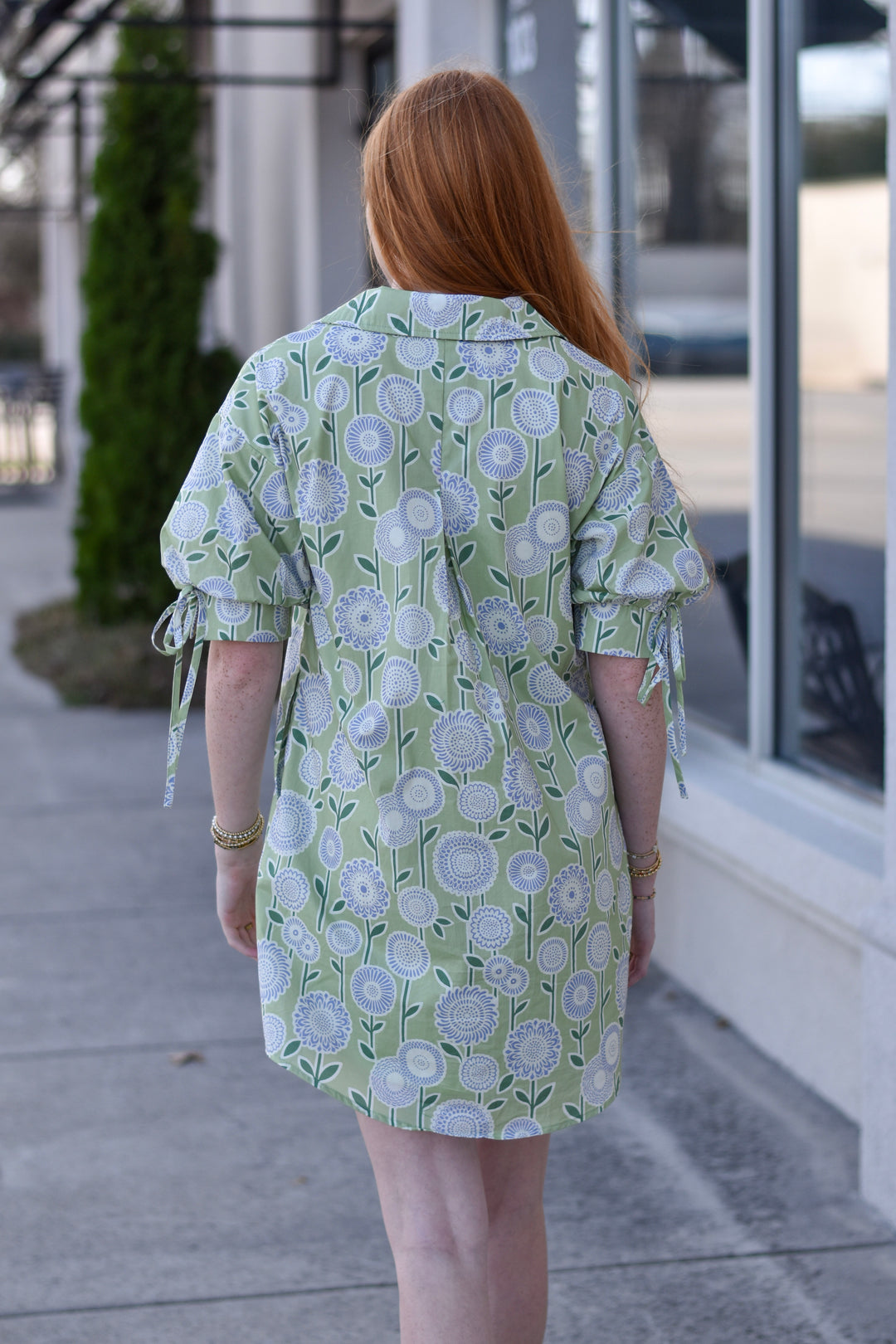 Entro Botanical Mini Dress